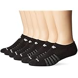 New Balance Men's Core Cotton No-Show Socks, (6 Pair/ Pack)