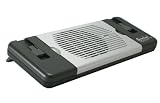 Connectland CL-NBK68004 Baby Size Notebook Cooler Pad for 7-Inch to 15-Inch Laptop with Fan (Silver)