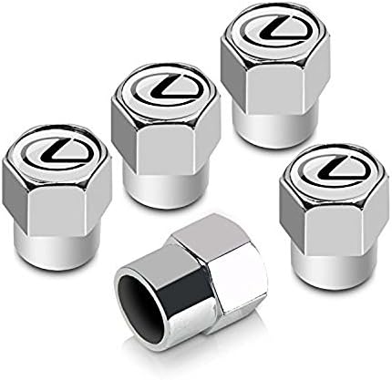 Lexus Logo Tire Stem Valve Caps Official Licensed