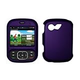 Premium Dark Purple Rubberized Snap-On Cover Hard Case Cell Phone Protector ....