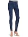 HUE Womens Solid Skinny Jegging, Navy Denim, Small (1)