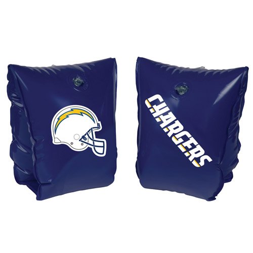 Pack of 2 NFL San Diego Chargers Inflatable Water Wings - Pool Floaties
