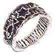 Messianic Silver Ring - Antique Sterling Silver ( available only in size 9 American Standard )