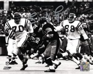 Frenchy Fuqua signed Pittsburgh Steelers B&W 8X10 Photo- Steiner Hologram