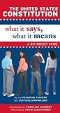 The United States Constitution( What It Says What It Means)[US CONSTITUTION][Paperback]