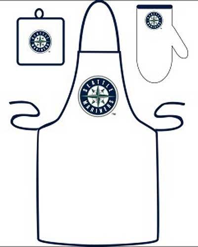 Seattle Mariners MLB Grilling Apron Set