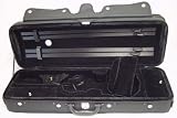 ViolinSmart Oblong Violin Case 4/4 Full Size (Black)