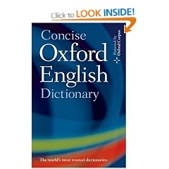 Concise Oxford English Dictionary: Eleventh edition