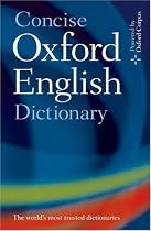 Concise Oxford English Dictionary