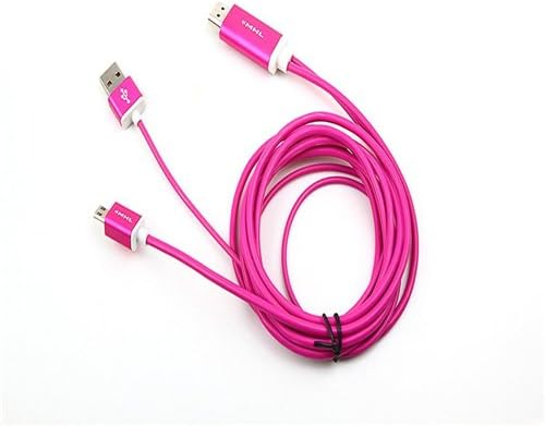 LaYeTi Aluminium Micro USB 1080P MHL to HDMI TV AV Video Cable Adapter for Galaxy S3/SIII/i9300 S4/i9500 Note2/N7100 Note3 Pink