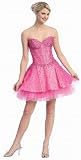 Strapless Fancy Cocktail Party Junior Prom Dress #2578