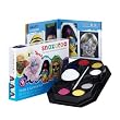 Fiesta & Carnival Face Painting Kit Water-Based, Easy-On & Easy-Off and Non-Toxic