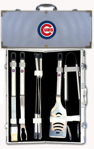 MLB Chicago Cubs 8 Piece BBQ Set