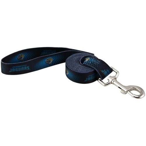 Jacksonville Jaguars 6' Black Large Pet Leash (Large)