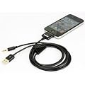 Proxima Direct� Black iPhone iPod 3.5mm Audio and USB Dock Cable / AUX Cable