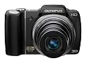 Olympus SZ-10 Digital Camera - Black (14MP, 18x Wide Optical Zoom) 3.0 inch LCD