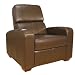 Bell'O HTS100BN Double Arm Recliner (Brown)