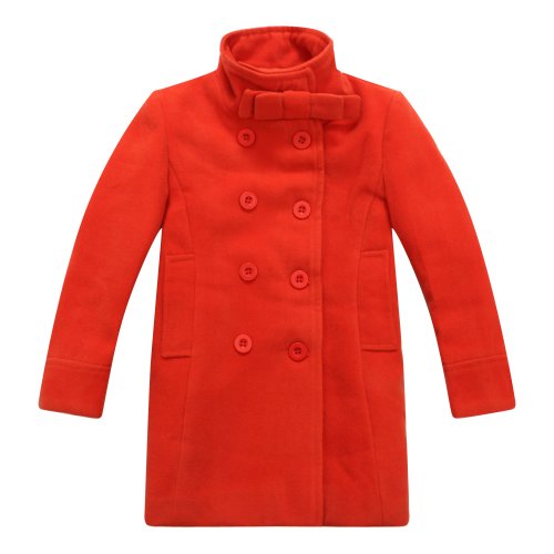 Richie House Girls Foldover Coat