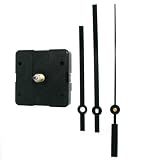 Clock Movement Quartz Square Straight Black Hand Shaft 1/4 Kit Made in USA