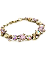 Sorrelli "Mirage" Glittering Multi-Crystal Gold-Tone Bracelet