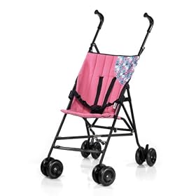 Hauck Run Stroller - Dotty Pink