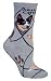 Australian Cattle Gray Cotton Dog Novelty Socks for Adults 9-11