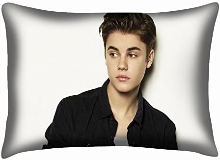 Music Singer Justin Bieber Pillow Case Cushion Cover Pillow Slip Two Sides 20x30 Inch