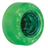 Ricta All Star Crystal Chrome Trans Green Skateboard Wheels - 52mm 82a/78a (Set of 4)