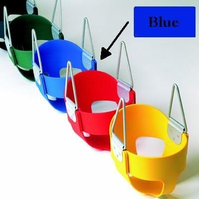 Child Works 0999150 Copolymer Full Bucket Seat- Blue - S26R