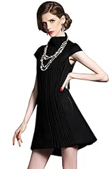 Draped Wool Spring 2015  Dress