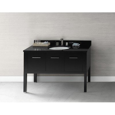 Calabria 48 Wood Vanity Beige Marble