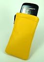 U-Bop PushPOUCH Carrying Case (Yellow) For BlackBerry Bold