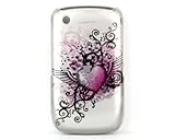 Talon Phone Shell for Blackberry 8520 Curve DG (Grunge Heart)