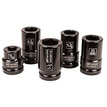 Ingersoll Rand SK8C5T 1-Inch Drive 5-Piece Truck Service Socket Set