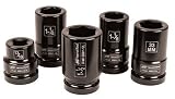 Ingersoll Rand SK8C5T 1-Inch Drive 5-Piece Truck Service Socket Set