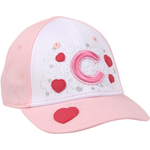 New Era Chicago Cubs Toddler Berry Love Hat - Pink