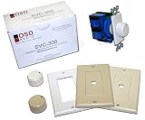 OSD Audio 100W SVC-100 In Wall Knob Volume Control with Self-Impedance Matching (three colors plates and knobs included)