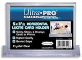 1/2'' 3 1/2''X5'' Horizontal Lucite Card Holder