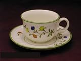 Metlox Spring Garland Cups & Saucers