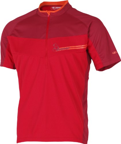 Ziener Herren Biketrikot Candis, cap red, 50 Preisvergleich