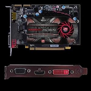 XFX ATI Radeon HD 5670 1 GB DDR5 DVI HDMI DisplayPort PCI-Express Video Card HD567XZNF3 by 