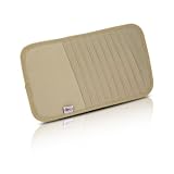 TAN CD VISOR ORGANIZER