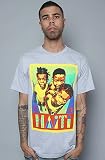 Obey The Haiti Tee in Heather Grey,T-shirts for Men