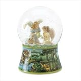 Angel Tea Time Musical Waterglobe