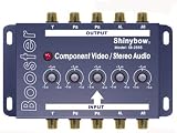 Shinybow Component Video With Audio Booster, A/V Amplifiers/Extenders/Converters