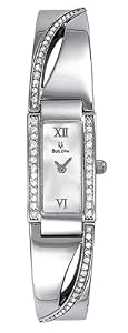 Bulova Crystal Series Mother of Pearl Dial Womens Watch 96T63