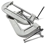 Denali 6-Inch x 2-3/4-Inch C-Clamp, 2-Pack