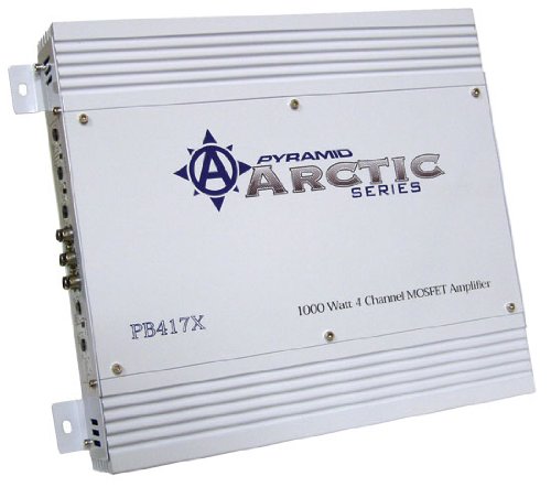 Pyramid PB417X 1000 Watt 4 Channel Bridgeable Mosfet Amplifier