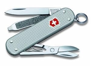 Victorinox Swiss Army Classic SD Pocket Knife (Silver Alox)
