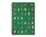 Eigenschaften Nici 27839 / NICI, Jolly Wolf, Wolf im Schafspelz, Spiralblock, DIN A5, grün, kariert, 80 Blatt